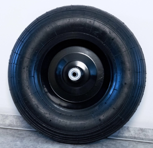 Roată de schimb gonflabilă cu jantă din tablă 4.00-8