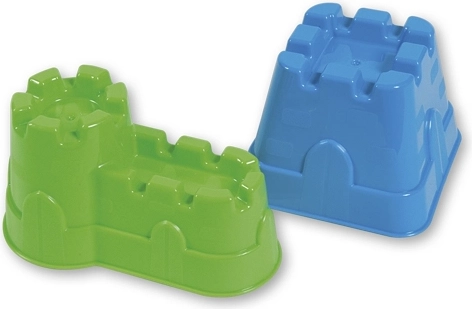 Forme pentru nisip Androni - Castele, mix de culori