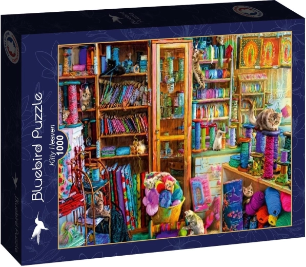 Puzzle Bluebird Raiul pisicilor 1000 de piese