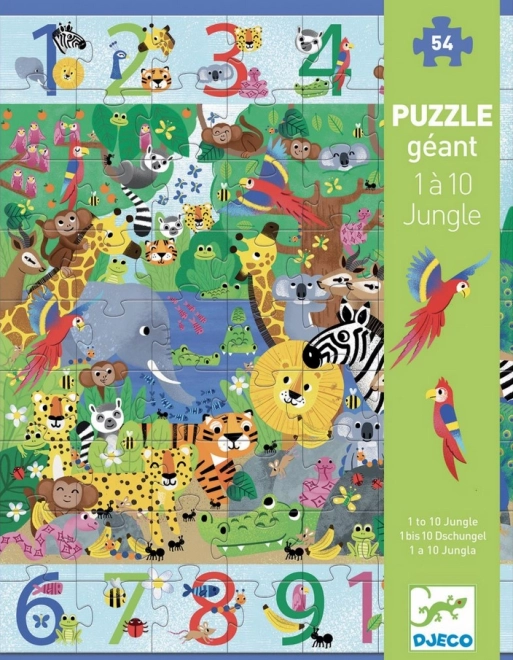 Puzzle Jungla 54 piese de la Djeco
