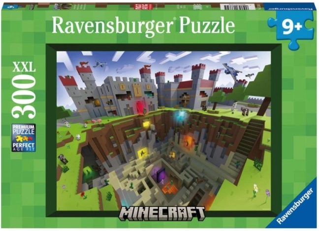 Puzzle Ravensburger Minecraft Cutaway 300 piese