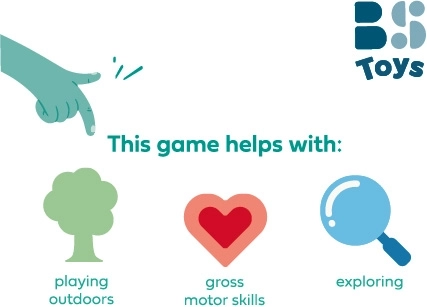 Bumerang din lemn pentru copii 40 × 20 cm