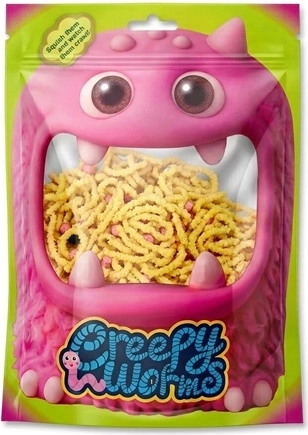 STNUX Creepy worms – viermișori senzoriali galbeni