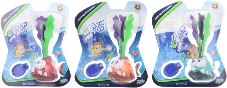 Peștișor pentru scufundare cu lumină pentru apă