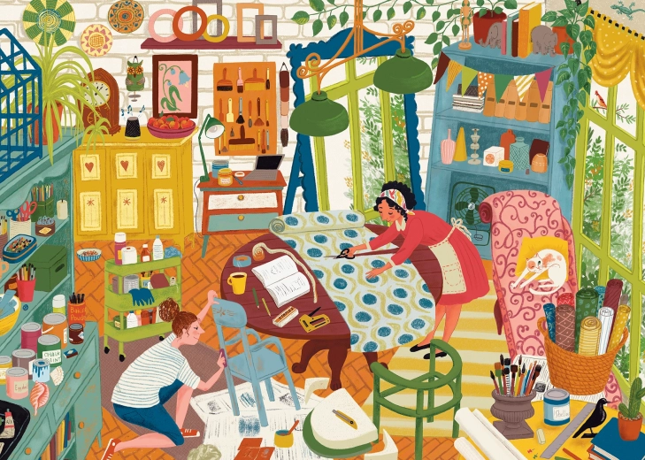 Puzzle Atelier de Renovări 1000 de piese