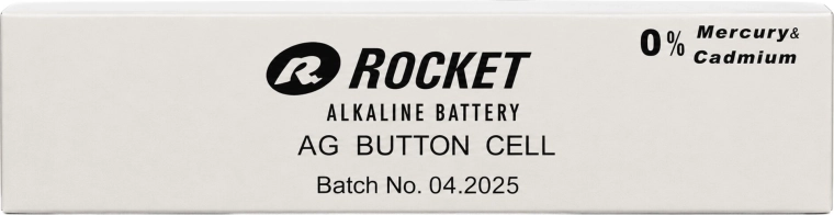 Baterii alcaline tip pastilă Rocket AG13 (LR44) 1,5 V – pachet 200 buc.