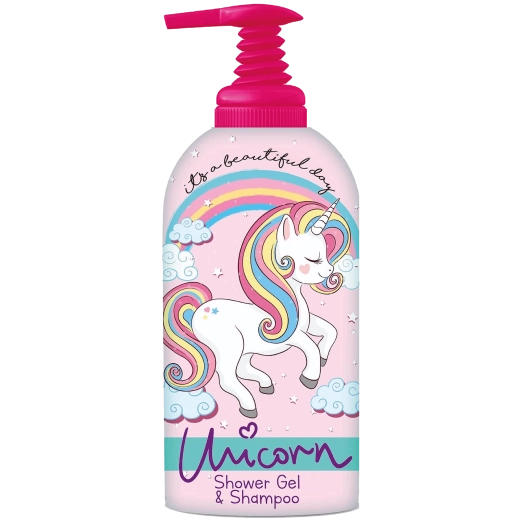 Unicorn gel de duș și șampon 2în1 pentru copii 1 l