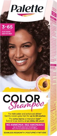 Palette Color Shampoo 3-65 maro catifelat 50 ml
