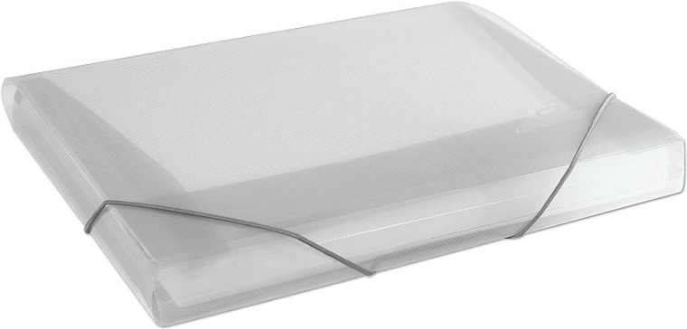 Mape pentru documente cu elastic A4, transparente CONCORDE