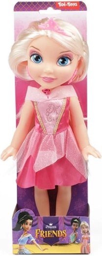 Toi Toys Princess Friends păpușă roz 30 cm