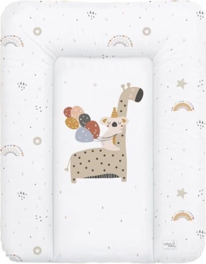 Ceba Baby saltea de înfășat moale pentru comodă giraffe 50 × 70 cm