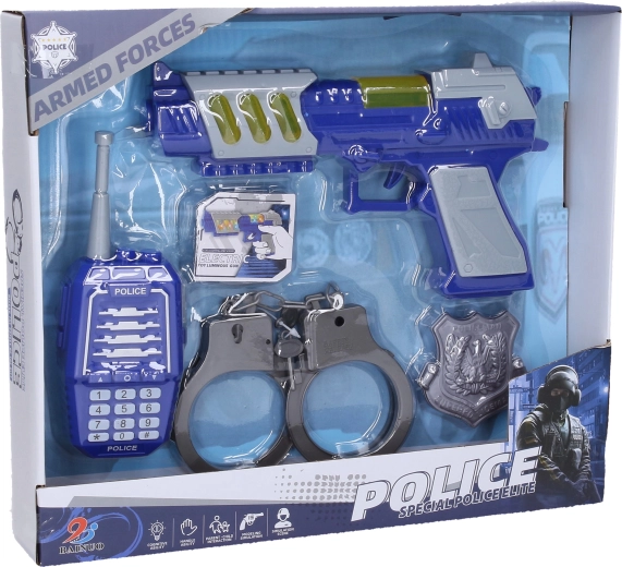 Set de poliție cu pistol de 21,5 cm