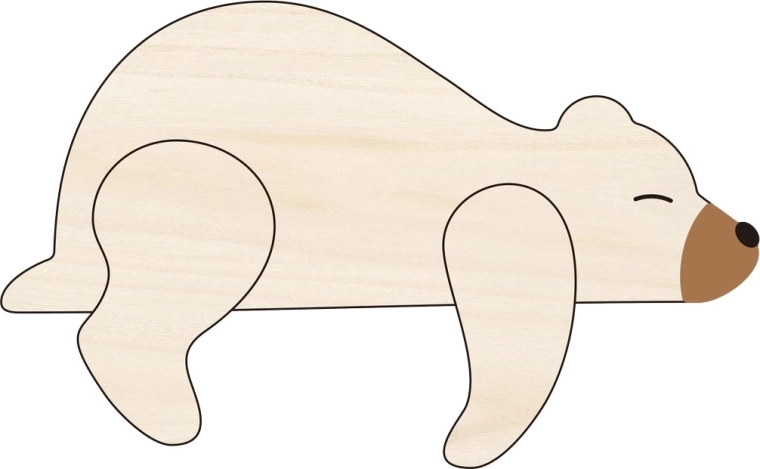 OH,POPPY! lumină de perete ted the bear