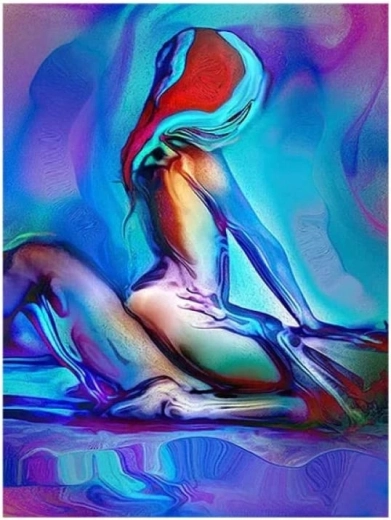 Pictură cu diamante Îndrăgostiți 30 × 40 cm