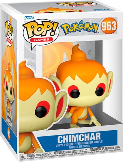 Funko Pop! Games Pokémon Chimchar (Panflam/Ouisticram) #963 - 1 bucată
