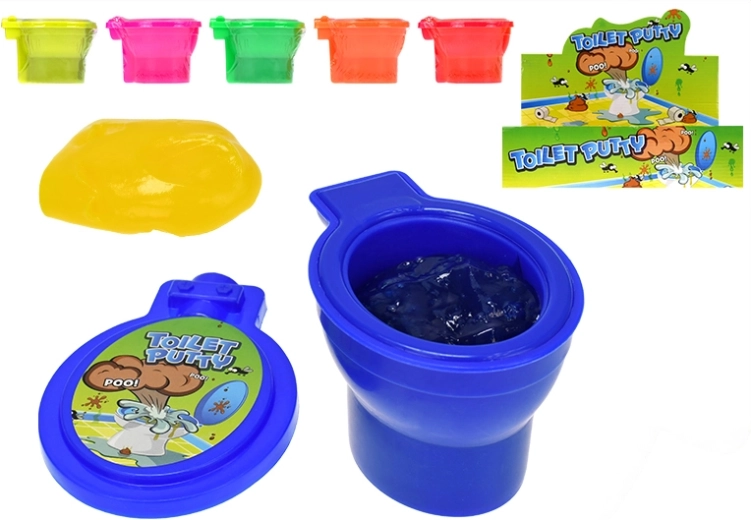 Profesor Slime toaletă cu slime – culori neon