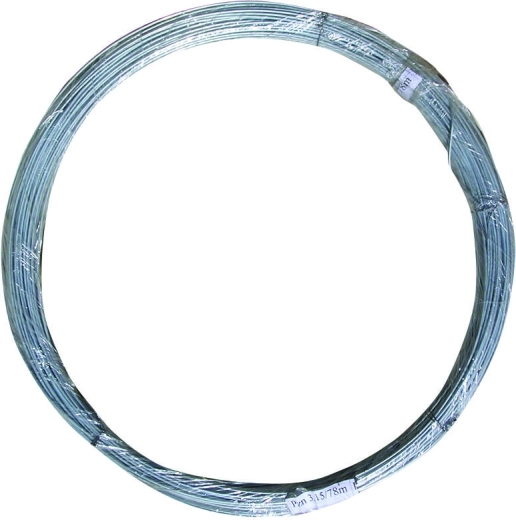 Sârmă tensionată plastifiată PVC 3,40 mm, 104 m, verde RAL 6005