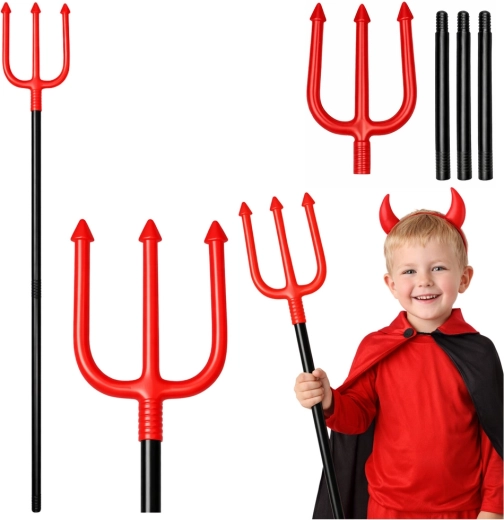 Furcă diavolească pentru Halloween 112 cm