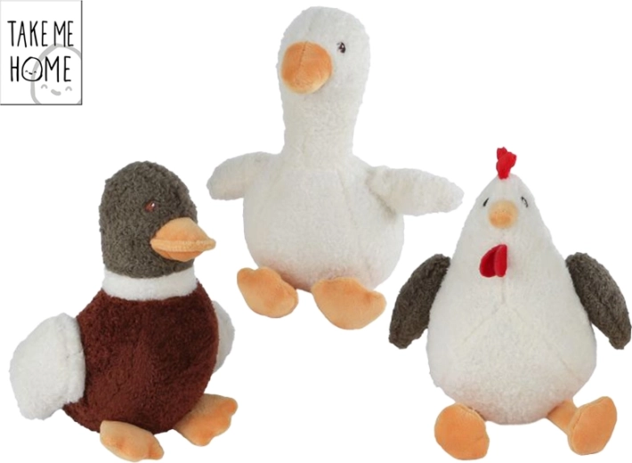 Animăluțe de pluș de la fermă Take Me Home 22 cm