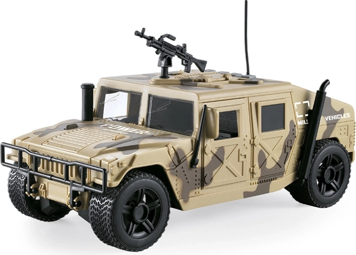 Vehicul blindat militar 1:16 cu camuflaj deschis