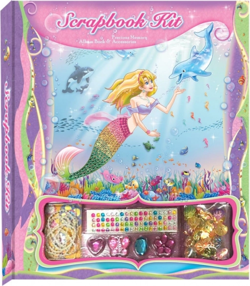 Set scrapbook Pecoware pentru decorare – sirenă
