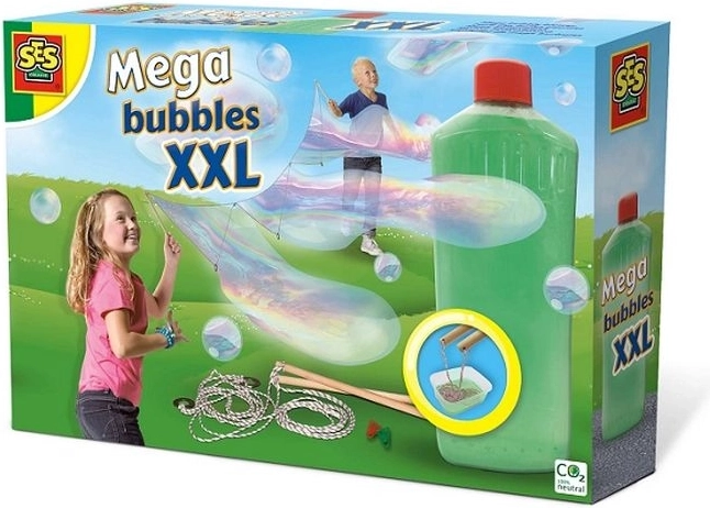 SES mega bule XXL – set pentru bule uriașe de săpun