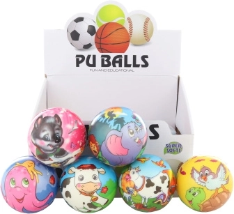 Mingiuță moale cu animale 10 cm