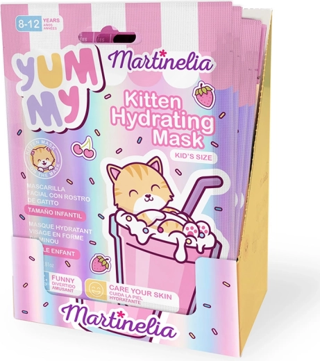 Mască hidratantă pentru copii cu pisicuță - 1 bucată