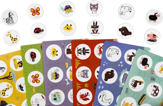 Captain Smart - Joc de copii Loto: Animale