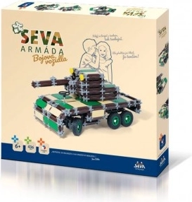 Set de construcție SEVA armată – vehicule de luptă, 436 de piese