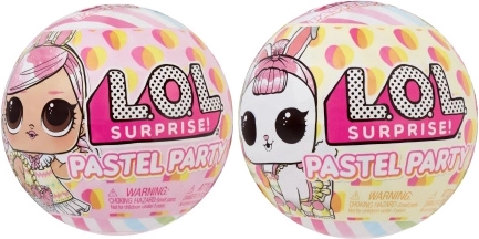 l.o.l. surprise! pastel party – ediție de primăvară cu surprize (păpușă sau animăluț)