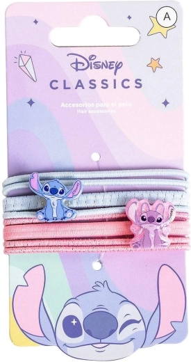 Set de elastice de păr Disney Lilo & Stitch (Stitch) – 8 buc.