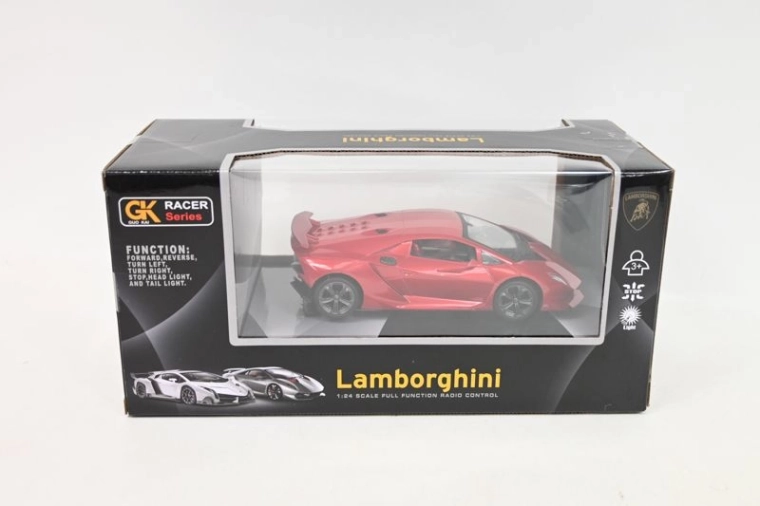 Mașină RC Lamborghini Sesto Elemento roșie 18 cm