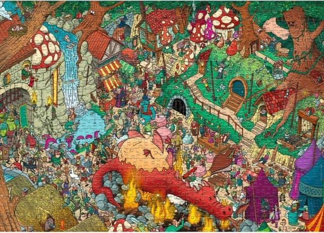 Heye Puzzle Țara fanteziei 1000 piese