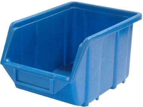 Cutie de depozitare teșită 165 × 110 × 75 mm, capacitate 2 kg, plastic