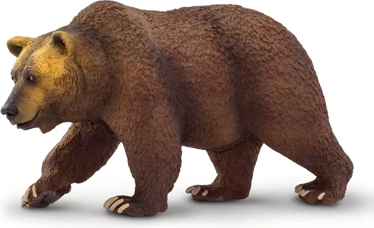Figurină urs grizzly Safari Ltd. - 1 bucată