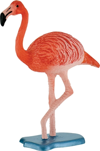 Bullyland flamingo – figurină pictată manual