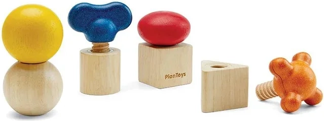PlanToys Piulițe și șuruburi II