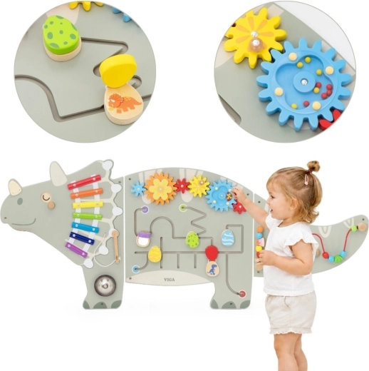 VIGA panou activ de perete triceratops 18m+
