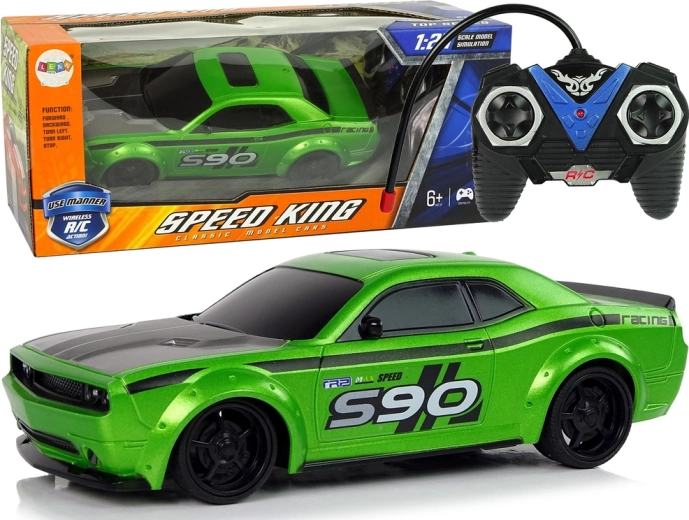 Mașină sport RC 1:24 verde