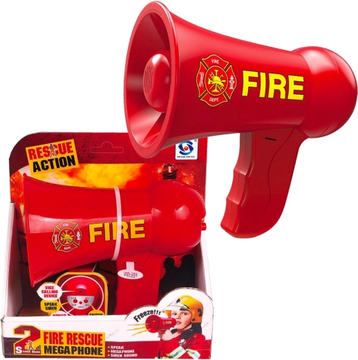 Megafon de pompier pentru copii