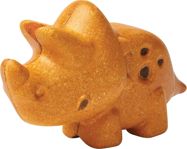 PlanToys figurină din lemn triceratops