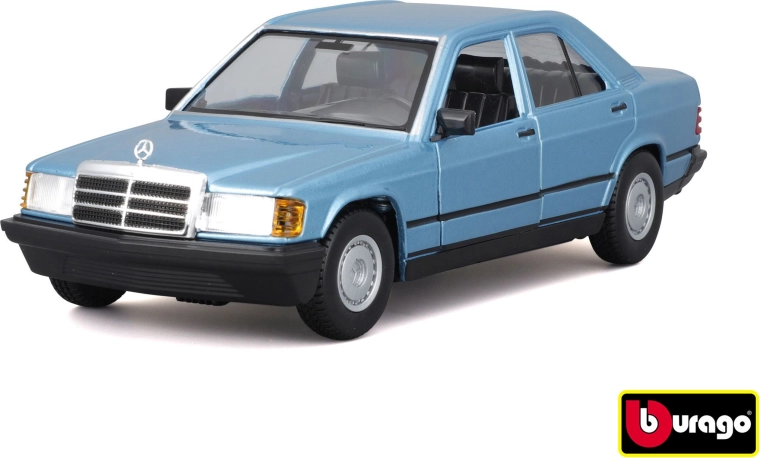 Model auto din metal 1:24 MERCEDES-BENZ 190 E – Diamond Blue
