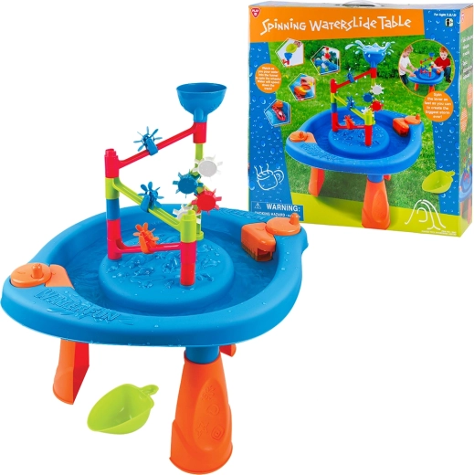 PlayGo masă cu tobogane rotative – set 15 piese