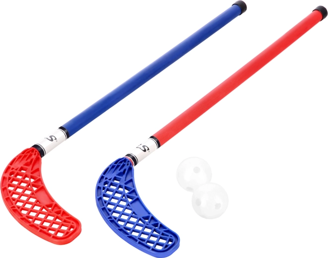 Set de floorball și mingi NILS pentru începători