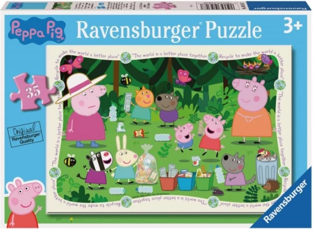 Puzzle 35 piese Peppa Pig