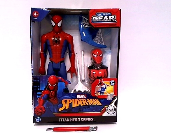 Figurină de acțiune Spider-Man Titan cu lansator