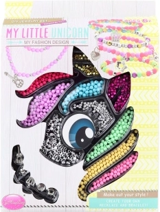 Mărgele din plastic unicorn