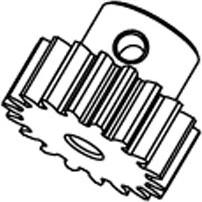 Pinion motor 14T pentru Dakar JAMARA