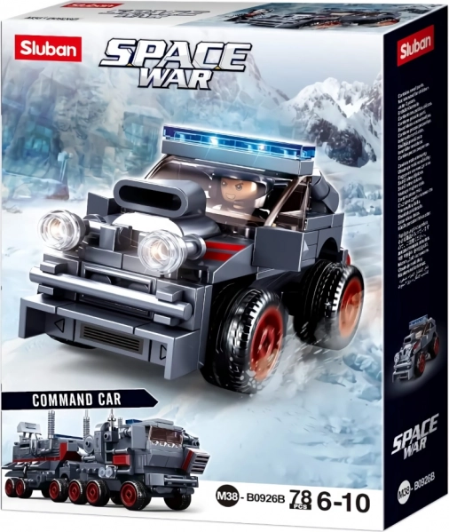 Sluban Space War vehicul de patrulare set de construcție